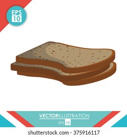 Breakfast icon design 