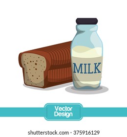 Breakfast icon design 