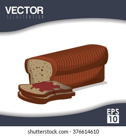 Breakfast icon design 