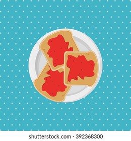 Breakfast icon design
