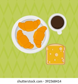 Breakfast icon design