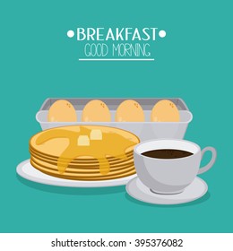 Breakfast icon design