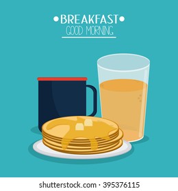 Breakfast icon design