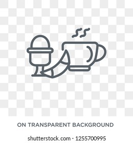Breakfast icon. Breakfast design concept from Restaurant collection. Simple element vector illustration on transparent background.