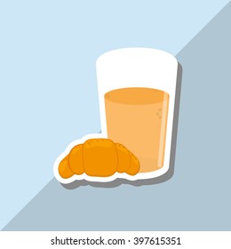 Breakfast icon design, Vector illustration