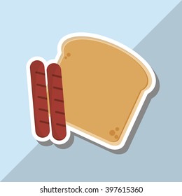 Breakfast icon design, Vector illustration