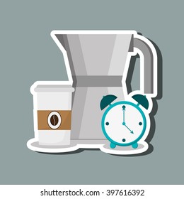 Breakfast icon design, Vector illustration