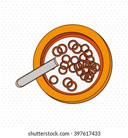 Breakfast icon design, Vector illustration