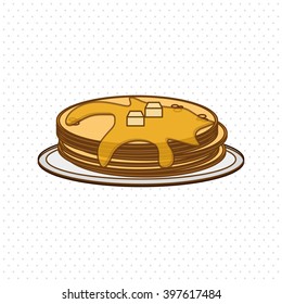 Breakfast icon design, Vector illustration