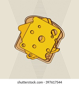 Breakfast icon design, Vector illustration
