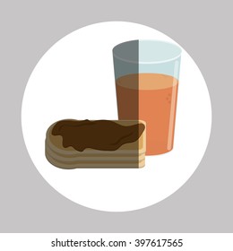 Breakfast icon design, Vector illustration