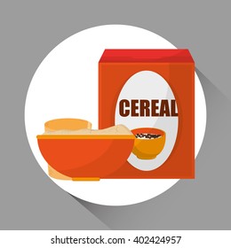 Breakfast icon design, vector illustration