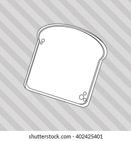 Breakfast icon design, vector illustration