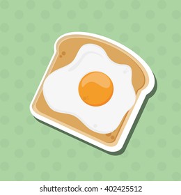 Breakfast icon design, vector illustration