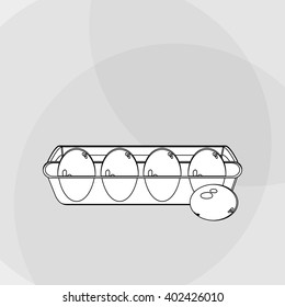 Breakfast icon design, vector illustration