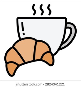 Breakfast Icon Element For Design