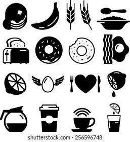 Breakfast Icon Set