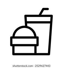 Breakfast Icon Vector Symbol Design Illustration