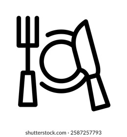 Breakfast Icon Vector Symbol Design Illustration