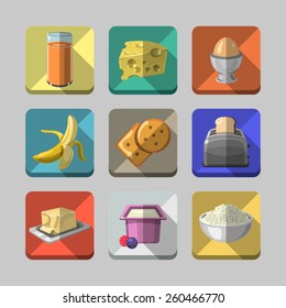 Breakfast icons 2
