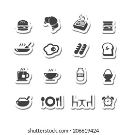 breakfast icons