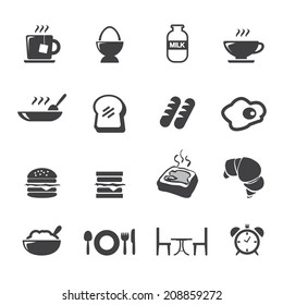 breakfast icons