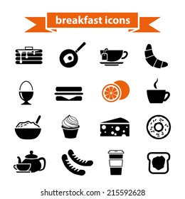 breakfast icons