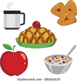 breakfast icons