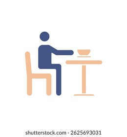 breakfast icons  symbol vector elements for infographic web