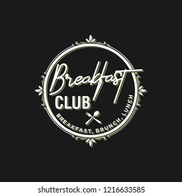 breakfast logo design