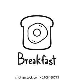 Breakfast logo design. Bread vector. bread symbol. bread logo design.