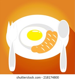 breakfast meal icon