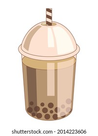 Breakfast menu by vector, computer graphic colorful and cute