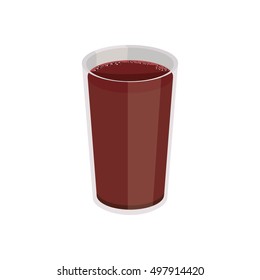 breakfast plastic cup with drink
