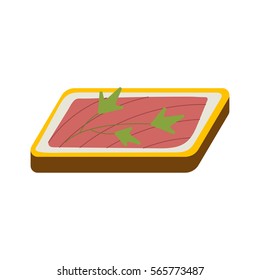 Breakfast sandwich white bread toast vector.
