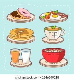 breakfast set to start your day
