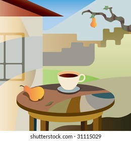 breakfast still life