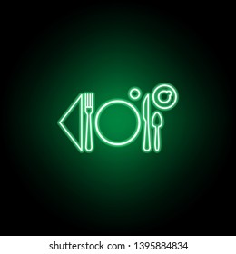 Breakfast, table etiquette icon. Can be used for web, logo, mobile app, UI, UX