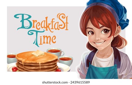 banner de la hora del desayuno