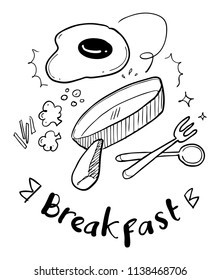 breakfast time drawing