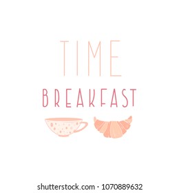 breakfast time illustration