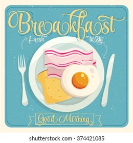 Breakfast vector