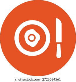 Ilustração de design de ícone de vetor de café da manhã