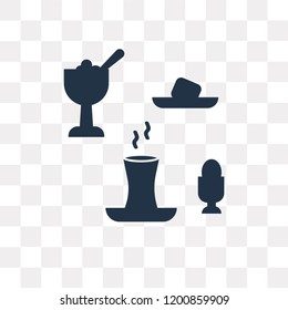 Breakfast vector icon isolated on transparent background, Breakfast transparency concept can be used web and mobile
