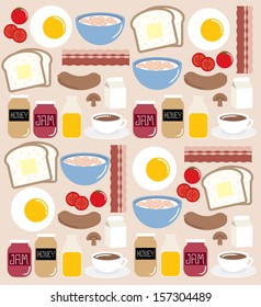 Breakfast vector/illustration