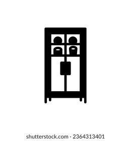 Breakfront icon in vector. Logotype