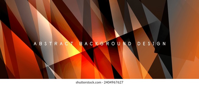 Breaking Glass Background, Kaleidoscope effect. Transparent Straight Lines. Dynamic Light Rays effect. Vector Illustration For Wallpaper, Banner, Background, Card, Book Illustration, landing page