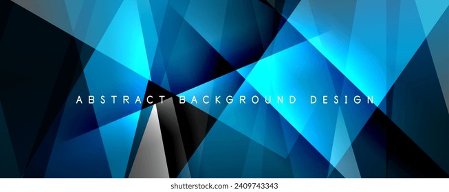 Breaking Glass Background, Kaleidoscope effect. Transparent Straight Lines. Dynamic Light Rays effect. Vector Illustration For Wallpaper, Banner, Background, Card, Book Illustration, landing page