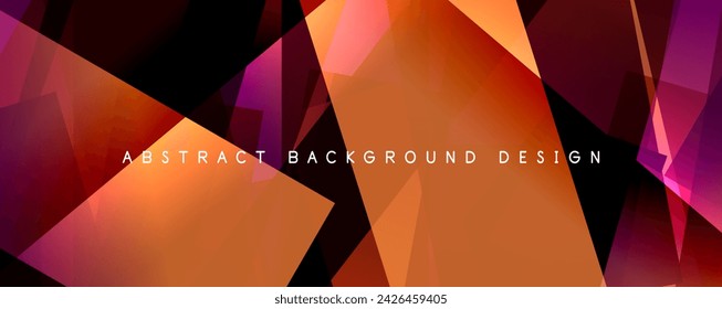 Breaking Glass Background, Kaleidoscope effect. Transparent Straight Lines. Dynamic Light Rays effect. Vector Illustration For Wallpaper, Banner, Background, Card, Book Illustration, landing page