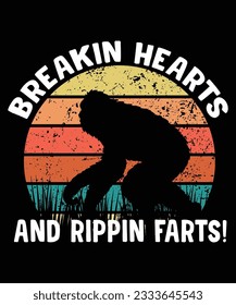 breaking hearts and rippin farts t shirt print template